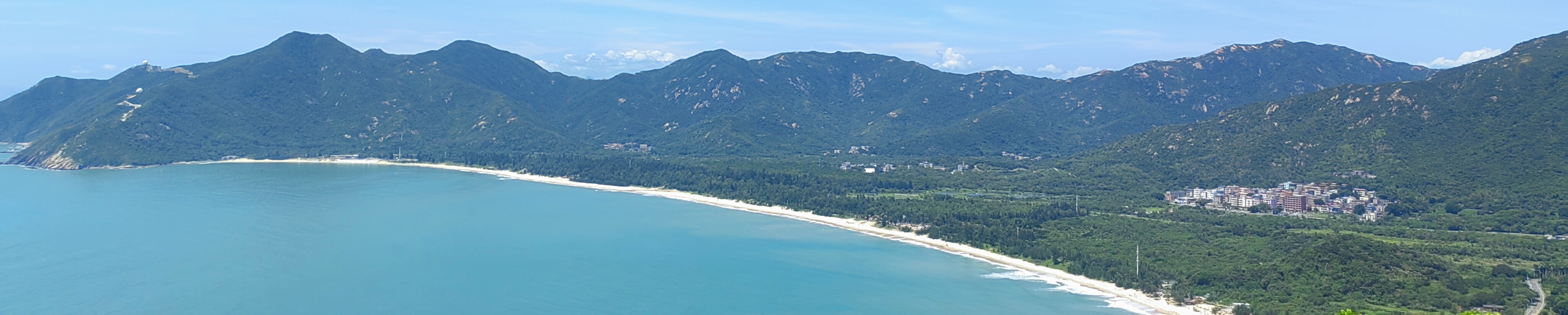 深圳天文台，在观景平台看无敌海景